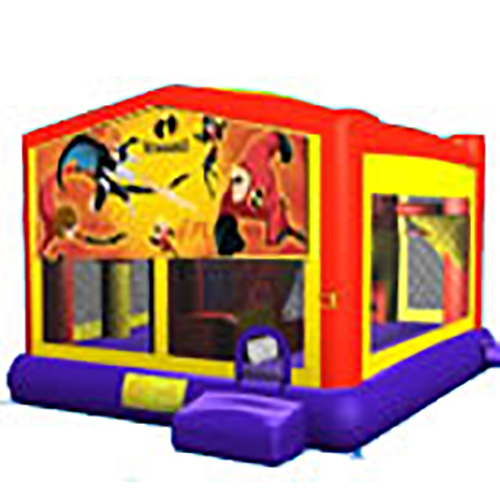 6 In 1 Combo Jumper The Incredibles - My Little Carnival, Inc.